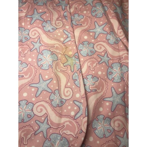 Vineyard Vines Pastel Seahorse Printed Strapless Seaside Dress Size 4 - Picture 2 of 5